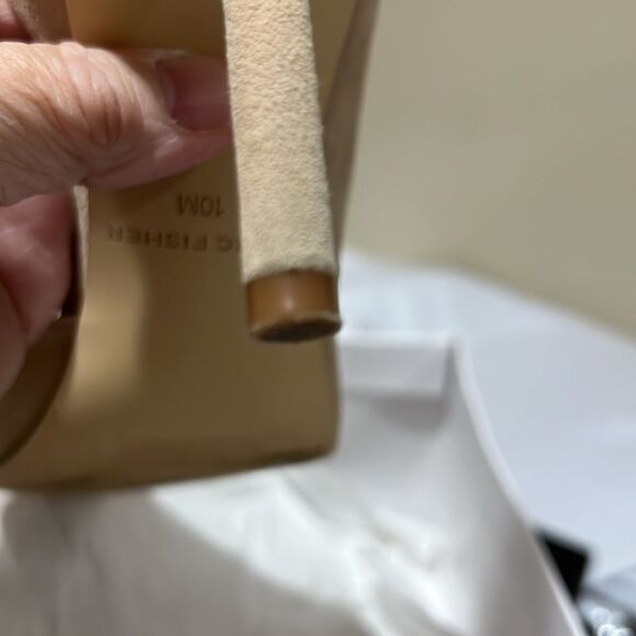 Marc Fisher Women's Meryl Pointy Toe Stiletto Dress Pumps In Light Natural Suede - Picture 8 of 13